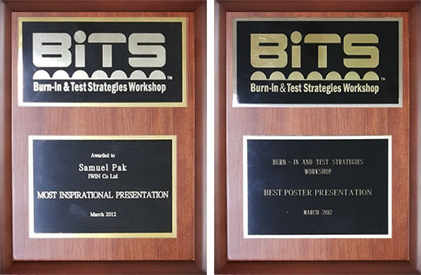 IWIN award at international test conference